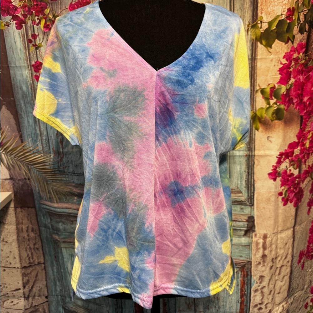 Tie Dye Hi Low Top